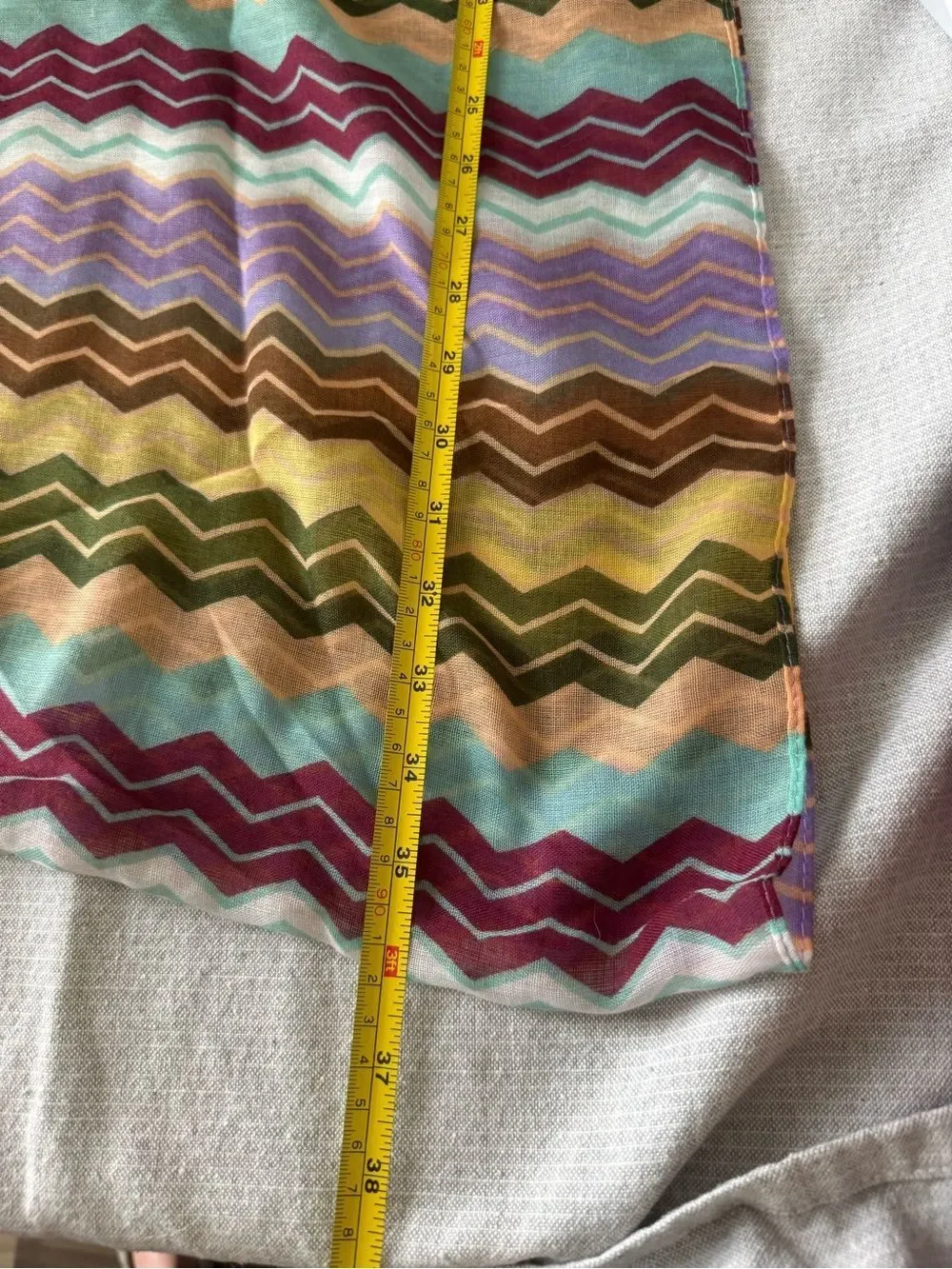 Chevron Multi Lightweight Infinity Scarf Accessory